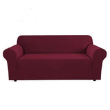 Moonval Waterproof Stretch Sofa Cover, Universal Textured Couch Protector, Cotton Blend