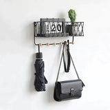 Moonval Criss-Cross Wall Shelf, Decorative Floating Storage Organizer for Living Room, Bedroom & Office