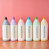Moonval Marker Pen Holder, Creative Desktop Pencil Cup for Pens, Pencils & Office Supplies
