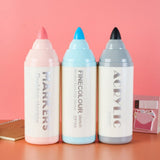 Moonval Marker Pen Holder, Creative Desktop Pencil Cup for Pens, Pencils & Office Supplies