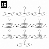 Moonval Spiral Bedding Hanger, Space-Saving Closet Organizer for Blankets, Quilts & Comforters