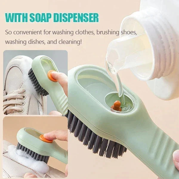 Moonval Multifunction Cleaning Brush, Multi-Purpose Scrubbing Tool for Kitchen, Bathroom & Household Cleaning