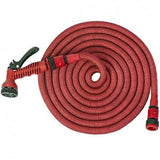 Moonval Expandable Garden Hose, Flexible Water Hose with Spray Nozzle for Lawn, Garden & Car Wash