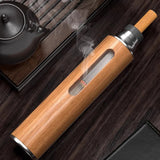 Moonval Portable Mini Ashtray, Handheld Smokeless Cigarette Ash Holder with Pocket Travel Design