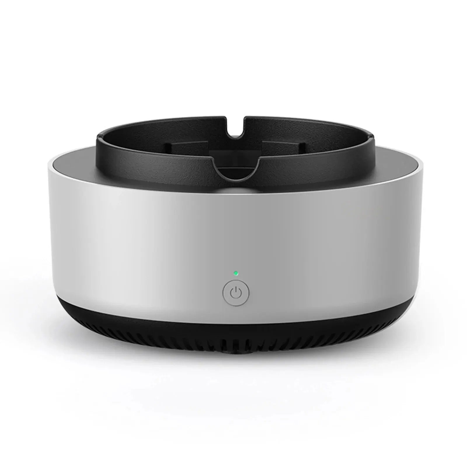 Moonval 2-in-1 Air Purifier Ashtray, Quiet Smoke Extractor with Air Filtration for Home & Office