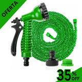 Moonval Expandable Garden Hose, Flexible Water Hose with Spray Nozzle for Lawn, Garden & Car Wash