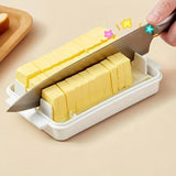 Moonval Butter Cutter, Stainless Steel Butter Slicer for Even Portions & Easy Serving
