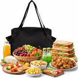 Moonval 2-in-1 Convertible Picnic Blanket Bag, Foldable Waterproof Outdoor Tote Mat