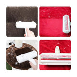 Moonval Pet Hair Remover Roller, Reusable Lint Brush for Furniture, Carpets & Pet Hair