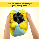 Moonval Shoe Laundry Bag, Reusable Mesh Washing Bag for 1 Pair of Shoes with Protective Zipper