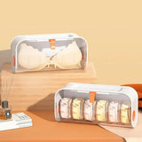Moonval Underwear Organizer, Foldable Drawer Storage Box for Bras, Panties, Socks & Accessories