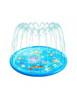 Moonval Inflatable Splash Pad for Kids, Outdoor Sprinkler Water Play Mat for Garden & Lawn