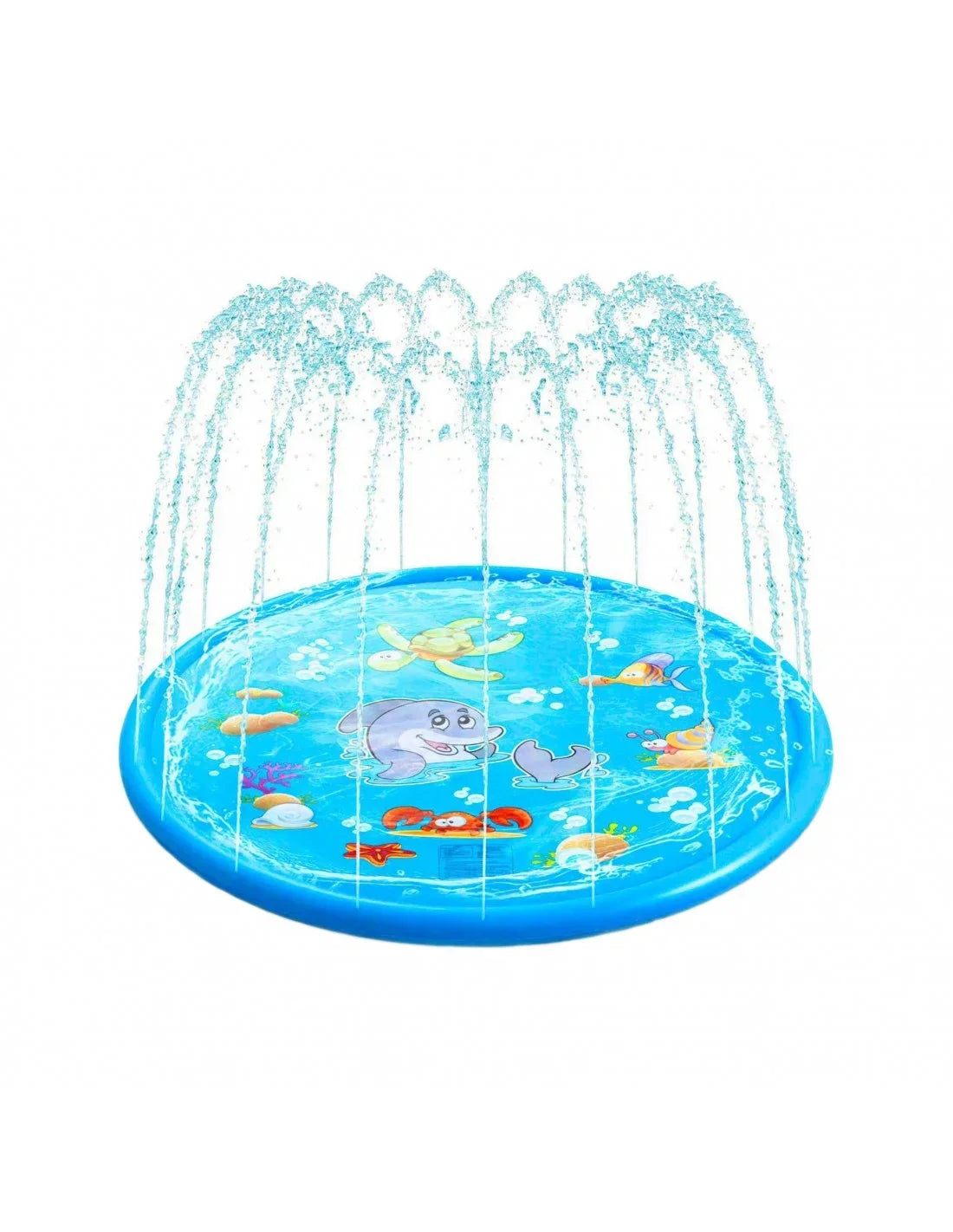 Moonval Inflatable Splash Pad for Kids, Outdoor Sprinkler Water Play Mat for Garden & Lawn