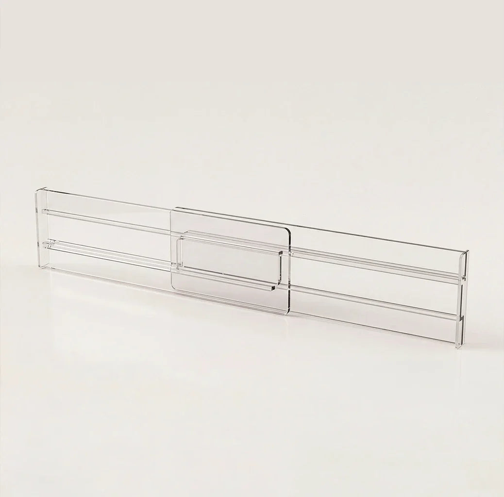 Moonval Adjustable Drawer Dividers, Expandable Closet & Dresser Organizers for Kitchen & Bedroom