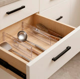 Moonval Adjustable Drawer Dividers, Expandable Closet & Dresser Organizers for Kitchen & Bedroom