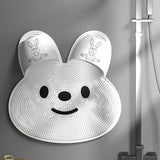 Moonval Rabbit Bath Mat, Soft Absorbent Non-Slip Bathroom Rug for Kids, Shower & Bathtub