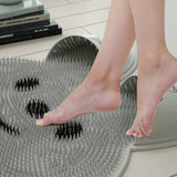 Moonval Rabbit Bath Mat, Soft Absorbent Non-Slip Bathroom Rug for Kids, Shower & Bathtub