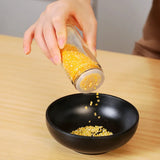 Moonval Rotating Spice Rack Set, 12-Jar Revolving Seasoning Organizer for Kitchen Countertops