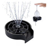 Moonval Glass Rinser, High-Pressure Sink Cup Washer for Bottles, Mugs & Wine Glasses