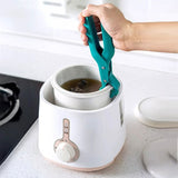 Moonval Hot Dish Gripper, Heat-Resistant Bowl and Baking Tray Lifter with Non-Slip Tips