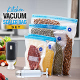 Moonval Vacuum Sealer Bags, BPA-Free Food Storage Rolls for Sous Vide, Freezer & Meal Prep