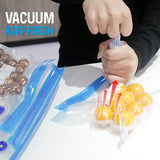 Moonval Vacuum Sealer Bags, BPA-Free Food Storage Rolls for Sous Vide, Freezer & Meal Prep