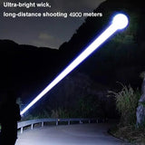 Moonval Zoomable LED Flashlight, Super Bright High-Power Tactical Torch with Adjustable Focus