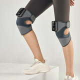 Moonval Heated Knee Massager, Electric Knee Wrap with Heat & Vibration Massage for Daily Comfort