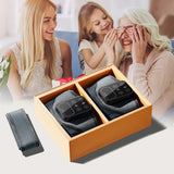 Moonval Heated Knee Massager, Electric Knee Wrap with Heat & Vibration Massage for Daily Comfort