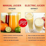 Moonval Stainless Steel Citrus Juicer, Heavy-Duty Manual Lemon & Lime Fruit Press