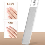 Moonval 7-Piece Manicure Set, Portable Nail Clipper Grooming Kit with Travel Case