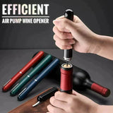 Moonval Air Pump Bottle Opener, Pneumatic Cork Remover for Wine Bottles