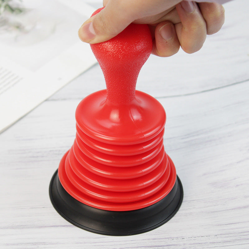 Moonval Mini Drain Plunger, Compact Sink & Bathroom Drain Clog Remover with Strong Suction