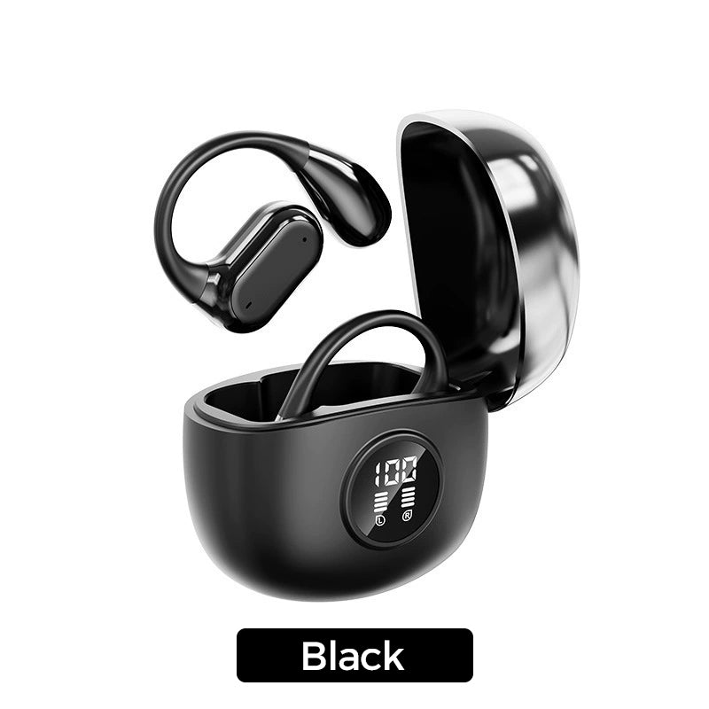 Moonval AI Translation Earbuds, Wireless Noise-Cancelling Bluetooth Translator Headphones