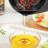 Moonval Stainless Steel Oil Dispenser, 304 Stainless Steel Kitchen Oil Jar with Pour Spout