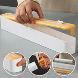 Moonval 3-in-1 Magnetic Wrap Dispenser with Cutter for Foil, Film and Baking Paper