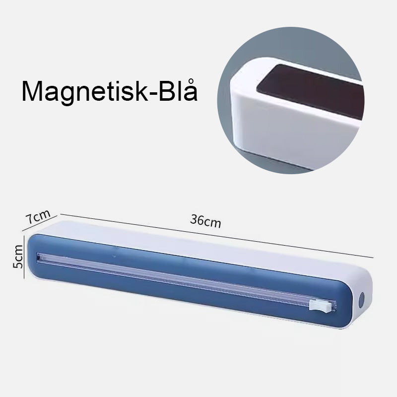 Moonval 3-in-1 Magnetic Wrap Dispenser with Cutter for Foil, Film and Baking Paper