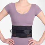 Moonval Adjustable Lumbar Support Belt, Breathable Back Brace for Waist Support & Daily Comfort