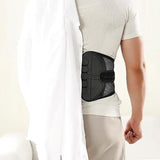 Moonval Adjustable Lumbar Support Belt, Breathable Back Brace for Waist Support & Daily Comfort