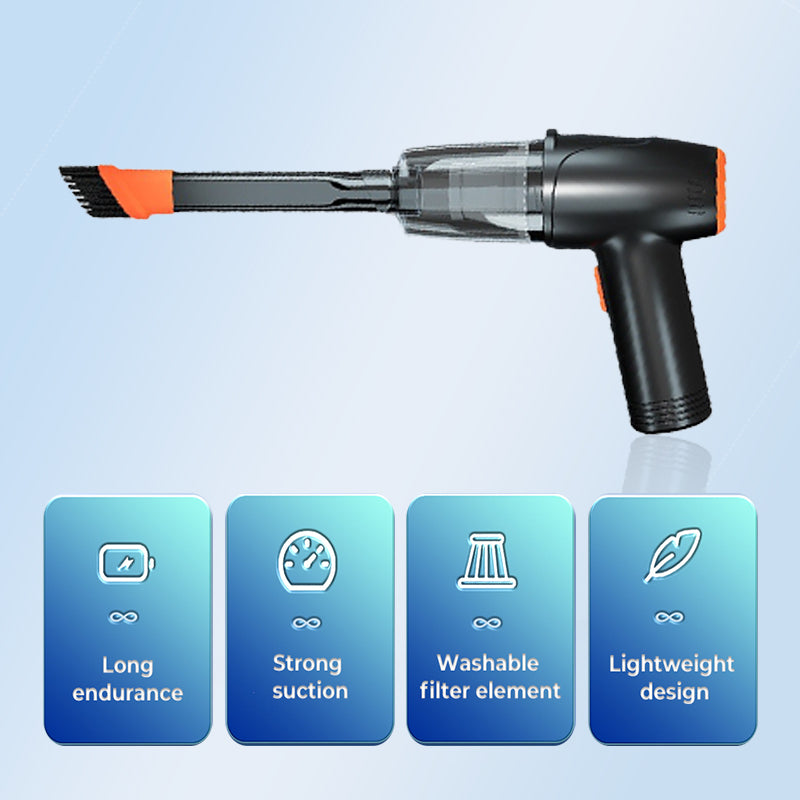 Moonval Cordless Car Vacuum, High-Suction Portable Handheld Vacuum Cleaner for Car, Home & Office