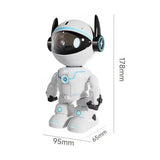 Moonval Wireless Indoor Security Camera, Smart AI Surveillance Camera with Motion Detection & Two-Way Audio