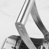 Moonval Potato & Cucumber Slicer, Multifunction Stainless Steel Vegetable Cutter for Kitchen Prep