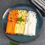 Moonval Potato & Cucumber Slicer, Multifunction Stainless Steel Vegetable Cutter for Kitchen Prep