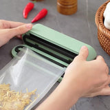Moonval Portable Vacuum Sealer, Rechargeable Food Sealing Machine for Fresh Food Storage & Sous Vide