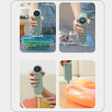 Moonval Portable Vacuum Sealer, Rechargeable Food Sealing Machine for Fresh Food Storage & Sous Vide