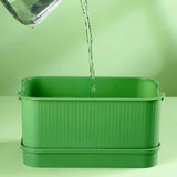 Moonval Stackable Bean Sprout Growing Box, Multi-Layer Sprouting Tray for Home Seed Germination