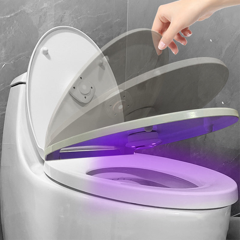 Moonval UV Toilet Bowl Light, Motion-Activated LED Night Light for Bathroom with Automatic Illumination