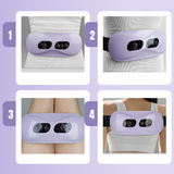 Moonval Handheld Body Massager, Portable Deep Tissue Massage Device with Adjustable Speed