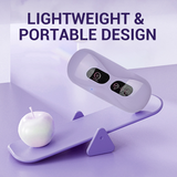 Moonval Handheld Body Massager, Portable Deep Tissue Massage Device with Adjustable Speed