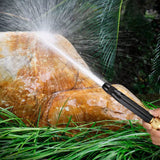 Moonval Metal Garden Spray Wand Nozzle, Long Reach High-Pressure Watering Sprayer for Lawn & Garden